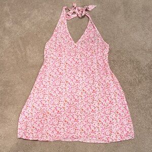 Abound Pink and Orange Floral Top